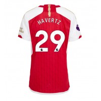 Fotballdrakt Dame Arsenal Kai Havertz #29 Hjemmedrakt 2023-24 Kortermet